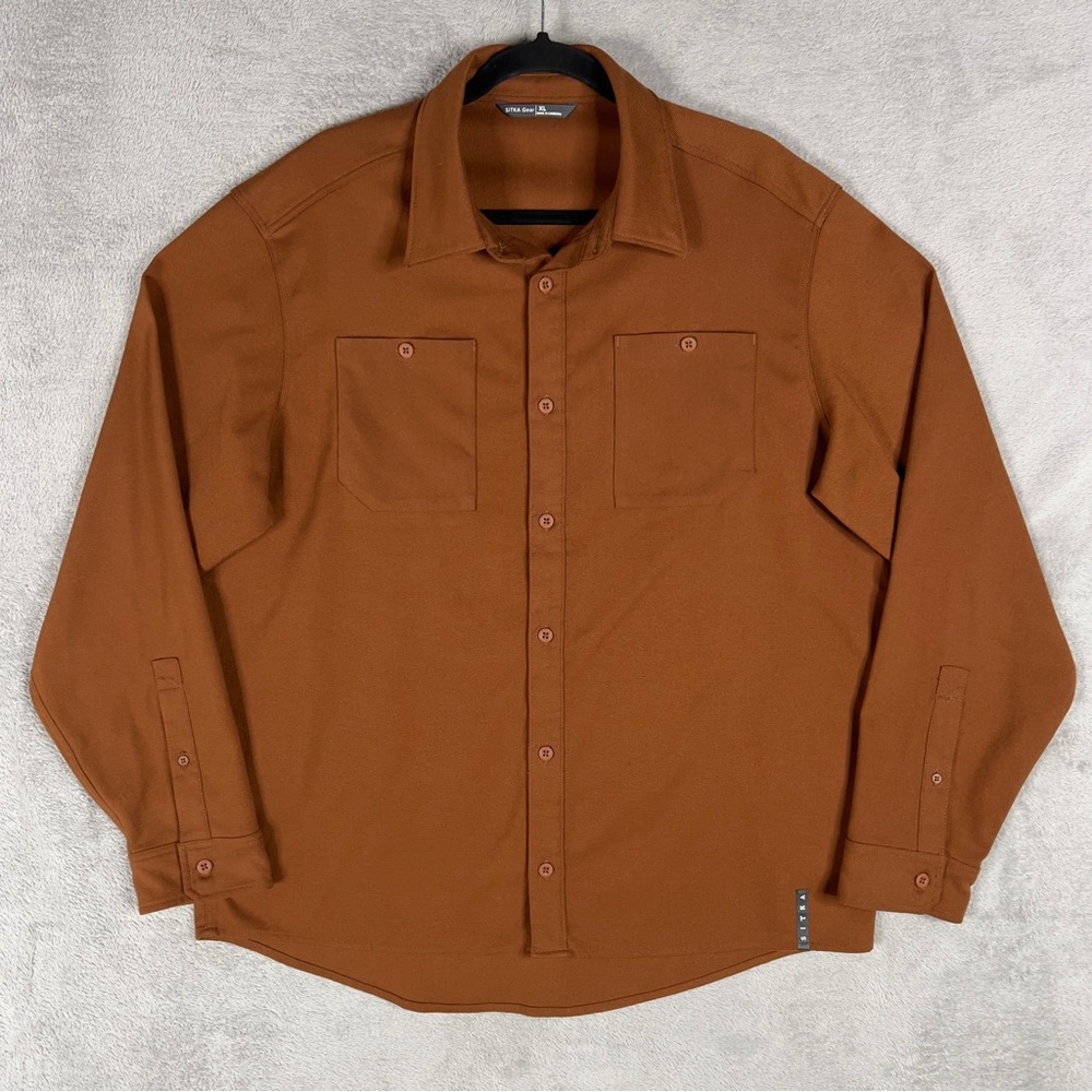 Sitka Gear Riser Work Shirt Men's XL Long Sleeve Button Up Utility‎ Hiking